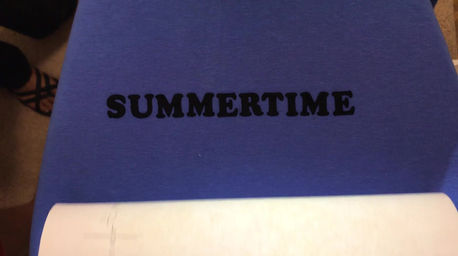 The 1st Shirt...Making of the SUMMERTIME Prototype Tee